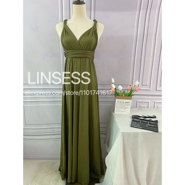 ROSEWOOD Floor Length LONG Maxi Infinity Dress Convertible Formal Wrap Sexy Bridesmaid Dress Evening Dress Wedding Cocktail