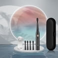 thumbnail image 1 of Toothbrush, 4 Brush Heads Toothbrush, 5 Cleaning Modes, IPX7-newly Upgraded Toothbrush, Longer Life, Faster Charging, 1 of 8