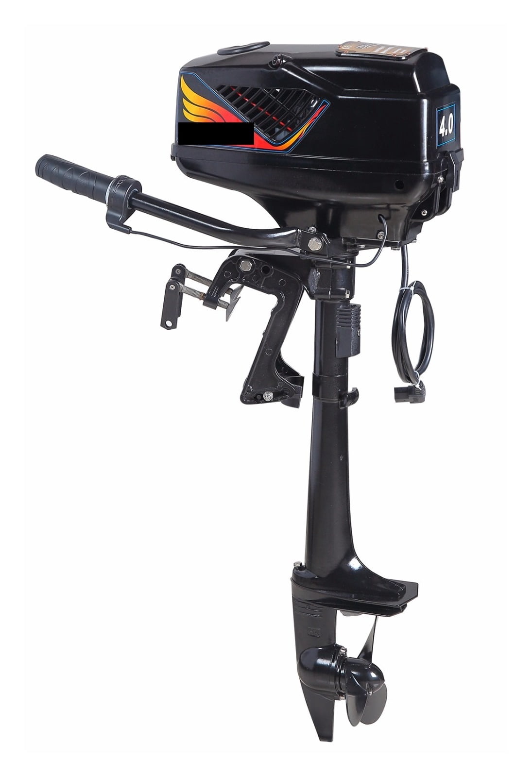 4.0 Model Brushless Electric Boat Outboard Motor ,with 48V 1000W Output Fishing Boat Engine ,Easy to Install