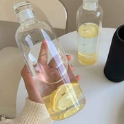Yhmxh Home and Kitchen,Kitchen Gadgets Graduated Water Cup Portable Water Bottle Plastic Water Bottle Water Cup Cold Brew Water Bottle Cold Water Bottle