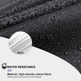 thumbnail image 3 of fashionhome Outdoor Dust Cover For Running Machine Drawstring Hem For Easy Secure Treadmill Cover Is Made black 168x75x135cm, 3 of 6