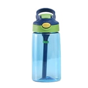 Kids Water Bottle under 5! CQCYD 480ml Kids Water Bottle with Straw, Leak Proof Sports Water Bottle, Portable Drink Bottle for School and Outdoor