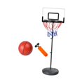 thumbnail image 2 of S SERENABLE Kids Basketball Hoop Birthday Gift Adjustable Height for Yard Outside Garden, 2 of 9