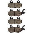 thumbnail image 4 of Niche Brake Pad Set for Triumph Tiger 1050 Speed Triple Rear Organic 2 Pack 519-KPA2575D, 4 of 5