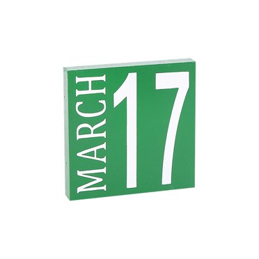 Agiferg Irish Festival Wooden Decorations St. Patrick's Day Spring Home Party Decoration Wooden Decorations