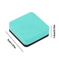 thumbnail image 3 of YIMWNYI Magnetic Whiteboard Eraser, EVA Board Eraser with Soft Cloth, Rectangular Design, Efficient Chalk Wiping, No Smudge, Easy Storage for Home, Office, or Classroom Use, 3 of 6