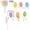 10Pcs Easter Foam Eggs Under $5 a1, variant on 10Pcs Easter Foam Eggs Decoration! SSZMDLB Easter Eggs Decorations, Foam Easter Eggs with Intricate Pattern Printing, Insertable Simulation Eggs for Holiday Card Scene Layout and Spring Party Decor,