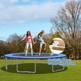 thumbnail image 4 of Patiojoy Trampoline de 15 Pi Coussin de Sécurité de Remplacement Cadre de Rebond Housse de Ressort Imperméable Bleu, 4 of 10