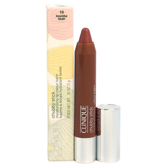 Chubby Stick Moisturizing Lip Colour Balm - # 10 Bountiful Blush by Clinique for Women - 0.1 oz Lipstick