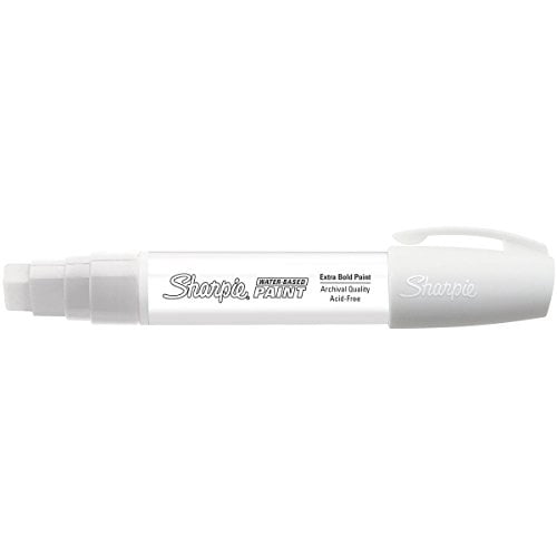 Sharpie Peinture pour Affiche à Pointes Extra Bold Marker, Blanc (37222)