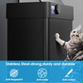 thumbnail image 3 of Pirecart 16 Gallon Motion Sensor Trash Can, Stainless Steel Touchless Automatic Garbage Can with Soft Close Lid for Bathroom, Kitchen, Living Room, 3 of 9