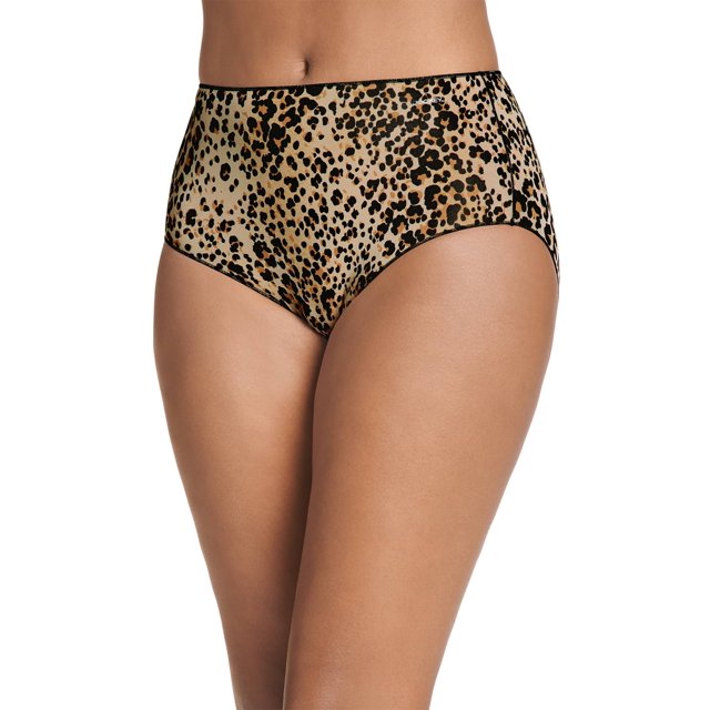 Jockey No Panty Line Promise Tactel Culotte Taille Haute, Ornée, 5