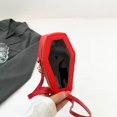 thumbnail image 4 of Sacs Pochette pour Femmes Mode Sac de Voyage Transparent PVC+Pu Pochette Sac à Main (Blanc P), 4 of 10