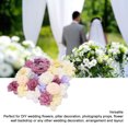 thumbnail image 3 of Artificial Flower Wall Background, Artificial Flower Wall Panels Simulation Silk Rose Flower Wall Decor for Wedding Party Stage Background Backdrop 15x15in, 3 of 7