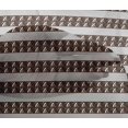 thumbnail image 4 of oneOone Viscose Chiffon Brown Fabric Geometric Block Sewing Craft Project Fabric Prints By Yard 42 Inche Wide, 4 of 4