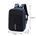thumbnail image 3 of Boovnll Business Backpack, Bag For Travel Flight Fits 15.6 Inch Laptop With USB Charging Port, 3 of 6