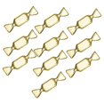 thumbnail image 4 of relayinert Candy Shaped Mini Necklace Organizer Earrings Necklace Storage Yellow 10 Pcs 1Set, 4 of 6