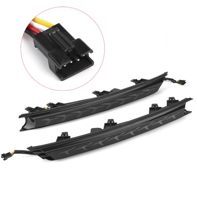 Lampe de Circulation de Jour de Voiture 2Pcs LED Feux de Circulation de Jour Lampe de Signalisation Dynamique Adaptée pour CX-5 17-19