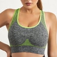 thumbnail image 4 of AherBiu Sports Bras for Women Wireless Racerback High Impact Support Workout Tops Yoga Bralette, 4 of 7