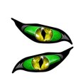 thumbnail image 2 of EGNMCR Car Accessories Devil's Eye Car Motorcycle Computer Wall Decoration Personalized Stickers a stickers, 2 of 4