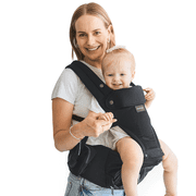 Momcozy Baby Carrier with Hip Seat, 2-in-1 Detachable Infant Hip Seat Carrier for Toddlers up to 44lbs. Fits Waist Sizes up to 47 Inches for Mom & Dad