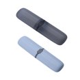 thumbnail image 3 of Travel Toothbrush Holder Storage Portable box; toothbrush travel Toothbrush Chopstick Fork Tableware Case Pencil Box, 3 of 9