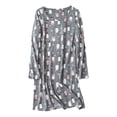 thumbnail image 1 of Chemise de Nuit en Coton pour Femmes, Pyjama, Manches Longues, Chemise Décontractée à Imprimé, Robe de Nuit, Pyjamas pour Femmes, 1 of 4
