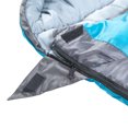 thumbnail image 3 of Trespass Water Repellent Sleeping Bag Doze - 3 Season, 230cm x 85cm x 55cm, 2 Way Zipper, Shoulder Baffle, Comfort: 1°C, Upper Limit: 6°C, Lower Limit: -10°C, 3 of 7