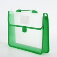 thumbnail image 4 of Économies Scolaires Enveloppes en Plastique Transparentes avec Boucle Dossiers Extensibles Format Lettre/a4 Organisateur de Documents pour École Maison, 4 of 4