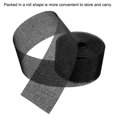 thumbnail image 3 of Unique Bargains 2 Inch x 11 Yards Jute Crafts Party Wrapping Decoration Burlap Fabric Ribbon Black, 3 of 6