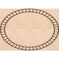 thumbnail image 1 of Ahgly Company Machine Washable Indoor Rectangle Transitional Peru Brown Area Rugs, 8' x 12', 1 of 7