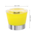 thumbnail image 2 of SHOWERORO 8Pcs Stainless Steel Grinder Top Yellow Plastic Precision Grinding for Restaurant Kitchen, 2 of 6