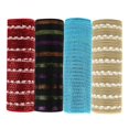 thumbnail image 3 of DIY Ribbon Bows Deco Mesh 10 Yards Gold Wire Mesh Ribbons Xmas Gift Wrapping Net, 3 of 4