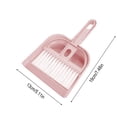 thumbnail image 3 of HOARBOEG Dustpan and Brush Set Handheld Dustpan and Brush Comfortable Grip Brush and Dustpan for Sofa Tabletop Bedroom Tent Cleaning for Cleaning Clearance, 3 of 6