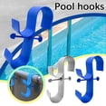 thumbnail image 2 of Support Crochet pour Piscine Extérieure, Étagère de Rangement pour Suspendre Serviette et Maillot de Bain, Zone de Douche Extérieure, Conception Durable à Capacité de Charge pour Environnements Humides, 2 of 4