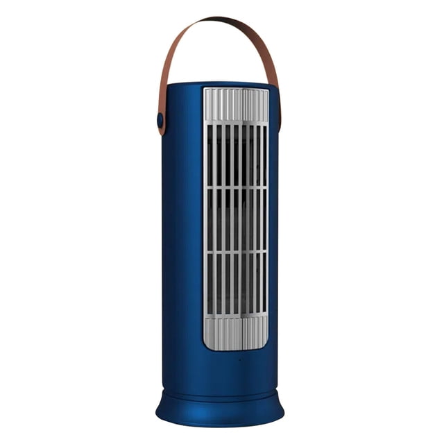 Penkiiy Chauffage d'Appoint, Mini Chauffage d'Appoint 1000 W Écoénergétique pour Usage Intérieur, Ventilateur Chauffant Portable à 2 Vitesses pour Bureau avec Réglage, Triple Protection, Convient à la Chambre, au Bureau et à l'Intérieur