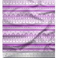 thumbnail image 1 of Soimoi Purple Heavy Canvas Fabric Aztec Geometric Fabric Prints By Yard 58 Inch Wide, 1 of 3