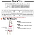 thumbnail image 3 of CEHVOM Ladies Vacation Beach Split Print Stitching Swimsuit Bikini Swimsuit, 3 of 8