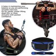 thumbnail image 1 of RDX Weight Lifting Belt, 6 Inch Curved Padded Back Lumbar Support, Functional Fitness Strength Training, Core Exercise Workout Bodybuilding Powerlifting Deadlifts Squats, Home Gym Equipment, 1 of 8