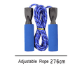 thumbnail image 2 of Adjustable Speed Skipping Rope for Adult Fitness Gym Training, 2 of 5
