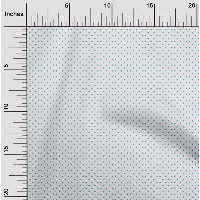 oneOone Viscose Jersey Fabric Polka Dots Print Sewing Fabric BTY 60 Inch Wide