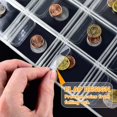 thumbnail image 4 of CUITING Coin Collection Pages for Collectors  10 Sheets/ 300 Pockets  Holder Album Book Sleeves Collecting Binder Protectors for Coin Stamp Currency Collection, 4 of 7