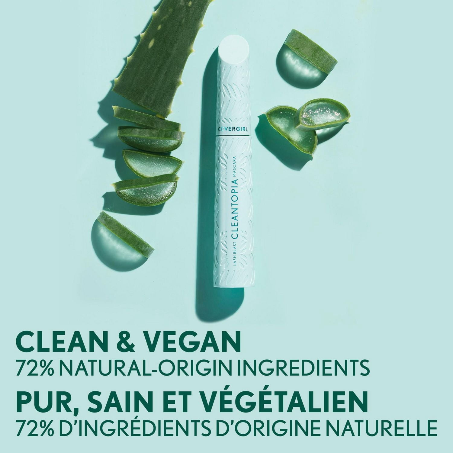 COVERGIRL Lash Blast Cleantopia Mascara, Volumizing, Plant-Powered Clean Vegan Formula
