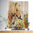 thumbnail image 2 of Design Art - Horse and Foal with Meadow, 2 of 5