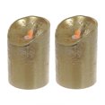 thumbnail image 3 of Led Sparkling Wax Candle (Gold) - Set of 2, 3 of 4