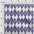 thumbnail image 1 of oneOone Silk Tabby Fabric Chevron Ikat Print Fabric By The Yard 42 Inch Wide, 1 of 4