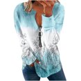 thumbnail image 2 of 2023 Chandail de Mode pour Femmes Rabais de 50 % Liquidation Hauts pour Femmes Automne Manches Longues Chandail Ample Chemise Chic Décontractée Chandails à Col Rond pour Dames, 2 of 5