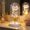 White, variant on Fridja Under Clearance 5$ Valentines Day Rose and Butterflys Night Light Birthday Gift Starrys Skys Glass Rose Preserved Crystal Flower Glowing Rose Inside Glass Dome Butterflys Night