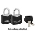 thumbnail image 4 of Cadenas à boîtier massif revêtu Master Lock de 3/4 po de largeur, 4 of 6