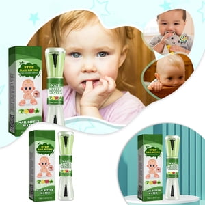 WIFKLSIIPG Nail pour enfants Nail polonais avec doubles extrémités 10ml Pas d'ongle biting goût polonais Quitter l'ongles biting stop pour les enfants Bébés Nail Croissance Adj